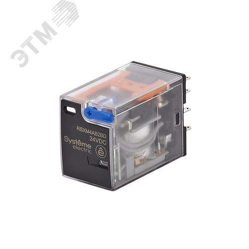 Изображение товара Реле промежуточное 6A 4CO 24VDC тест кнопка LED (шт)