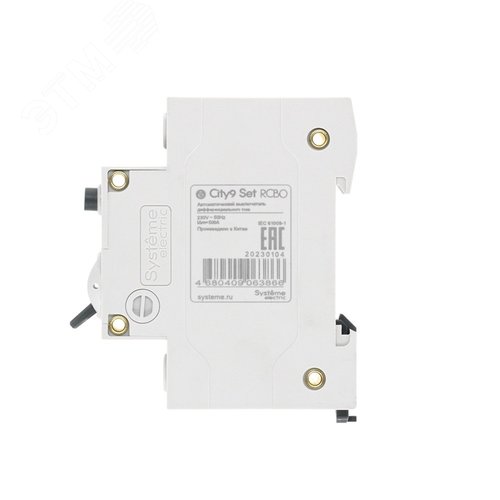 Выключатель автоматический дифференциального тока (Автоматический выключатель дифференциального тока АВДТ) 1P+N С 20А 4.5kA 30мА Тип-A 230В City9 Set - фото 4