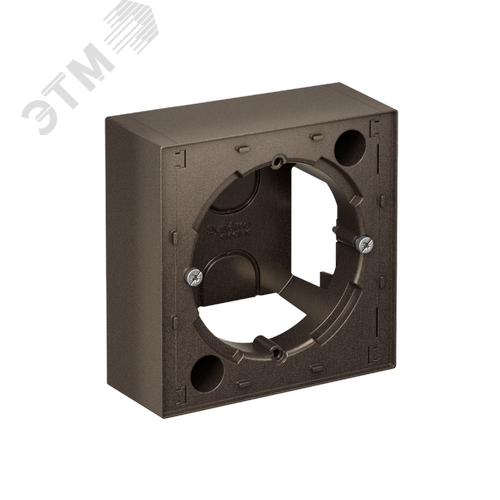 Коробка ATLASDESIGN для наружного монтажа мокко - фото 1