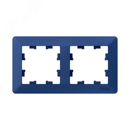 Изображение товара ATLASDESIGN AIR 2-постовая РАМКА, АКВАМАРИН/дымчатый черный (шт)