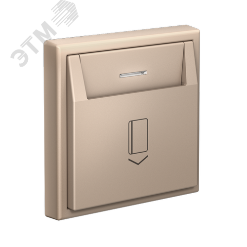 ARTGALLERY ВЫКЛЮЧАТЕЛЬ карточный 10А, без задержки времени, быстр.клемм., ПЕСОЧНЫЙ - фото 6