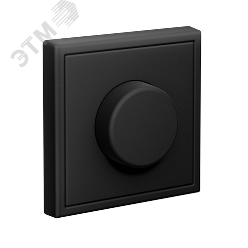 ARTGALLERY светорегулятор (диммер) повор-нажим, LED, RC, 400Вт, механизм, карбон - фото 4