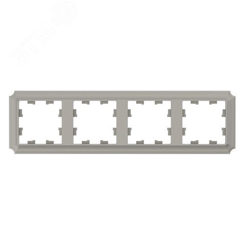 Изображение товара ATLASDESIGN ANTIQUE 4-постовая рамка, универсальная, ШАМПАНЬ (шт)