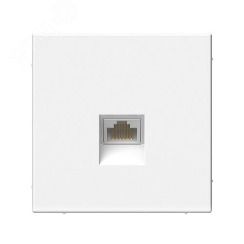 Изображение товара ARTGALLERY РОЗЕТКА компьютерная RJ45, кат. 5е, механизм, БЕЛЫЙ (шт)