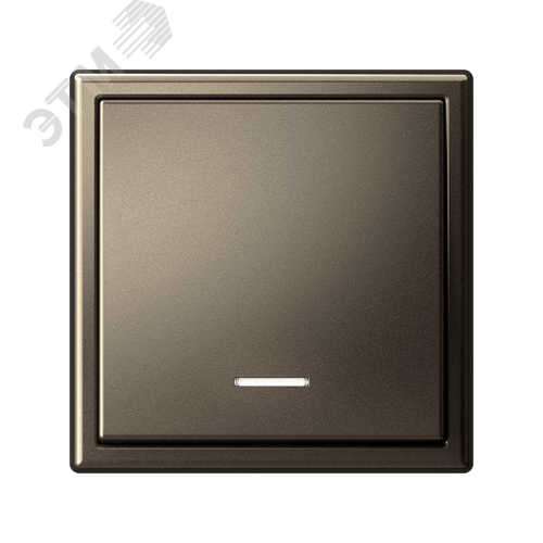 ARTGALLERY 1-клавишный ВЫКЛЮЧАТЕЛЬ с подсветкой, 10АХ, механизм, быстрозажимные клеммы, МОККО - фото 6