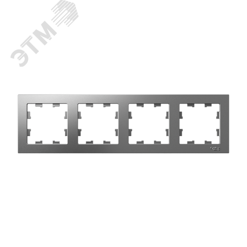 Рамка четырехпостовая ATLASDESIGN универсальная сталь - фото 2