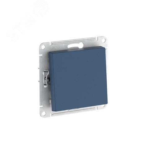 Изображение товара ATLASDESIGN Перекрестный ПЕРЕКЛЮЧАТЕЛЬ, сх.7, 10АХ, быстрозажимные клеммы, АКВАМАРИН (шт)