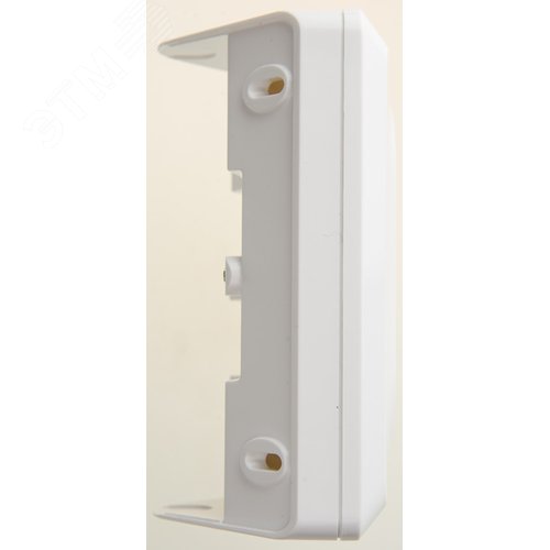 ЭТЮД Розетка угловая двойная наружная без заземления без шторок 16А 250B белый - фото 4