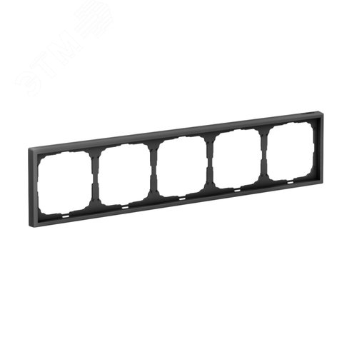 ARTGALLERY рамка 5-постовая, универсальная, карбон - фото 2