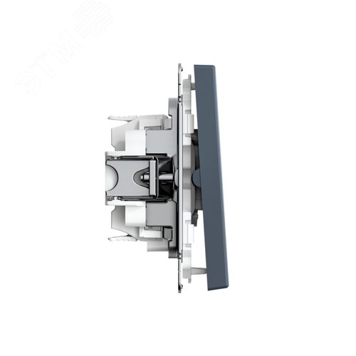 ARTGALLERY 2-клавишный ПЕРЕКЛЮЧАТЕЛЬ, 10АХ, механизм, быстрозажимные клеммы, ГРИФЕЛЬ - фото 3