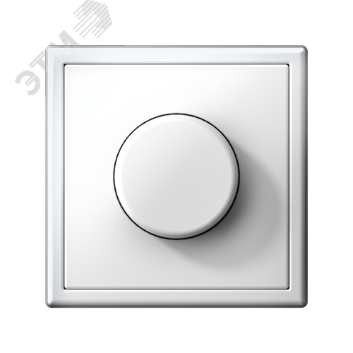 ARTGALLERY светорегулятор (диммер) повор-нажим, LED, RC, 400Вт, механизм, белый - фото 5