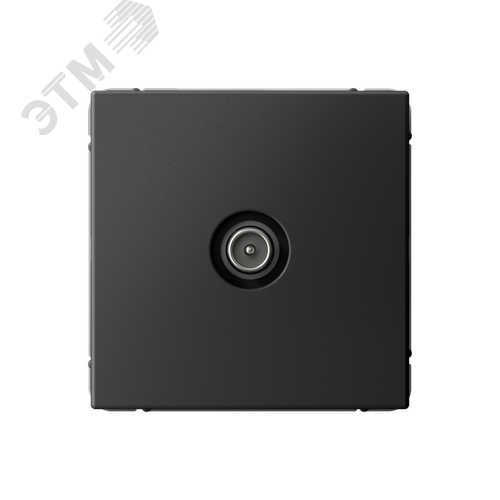 ARTGALLERY TV ТВ розетка оконечная 1DB, механизм, базальт - фото 1