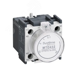 Изображение товара Контакт дополнительный MC1G/E выдержка времени отключения 0,1-3 секунды (шт)