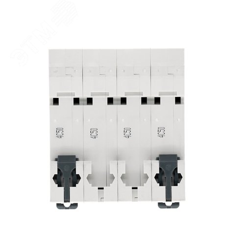Выключатель автоматический четырехполюсный 50А С 4.5kA 400В City9 Set - фото 3