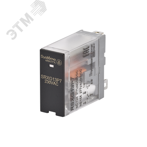 Изображение товара Реле промежуточное 12A 1CO 230VAC LED (шт)