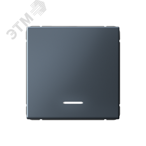 ARTGALLERY 1-клавишный ВЫКЛЮЧАТЕЛЬ КНОПОЧНЫЙ с подсв., 10А, механизм, ГРИФЕЛЬ - фото 1