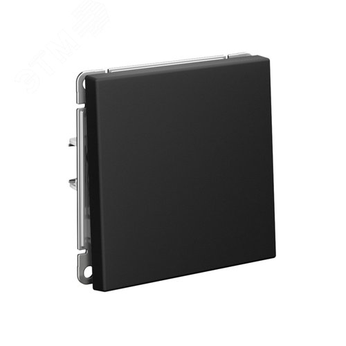 ARTGALLERY 1-клавишный выключатель, сх.1, 10АХ, карбон - фото 2