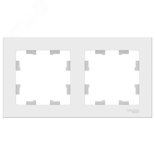 ATLASDESIGN 2-постовая РАМКА, универсальная, ЛОТОС - фото 5