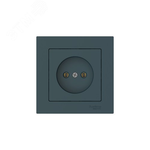 ATLASDESIGN РОЗЕТКА без заземления, 16А, в сборе, быстрозажимные клеммы, ИЗУМРУД - фото 4