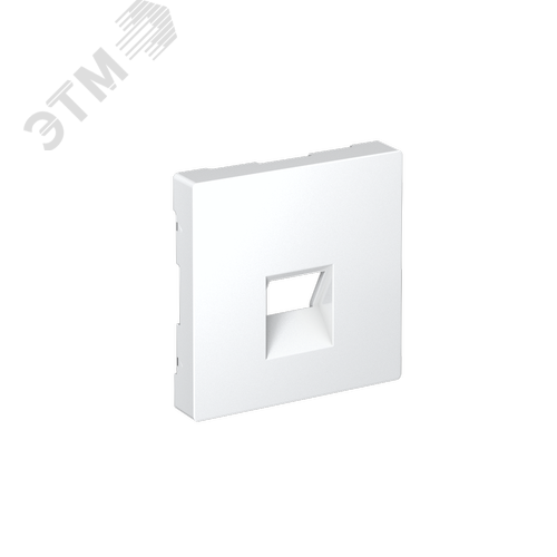 ATLASDESIGN НАКЛАДКА для информационных функций типа Keystone, БЕЛЫЙ - фото 1