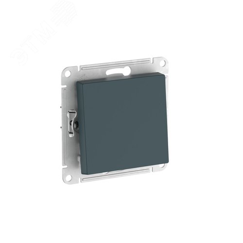 Изображение товара ATLASDESIGN ВЫКЛЮЧАТЕЛЬ с самовозвратом, сх.1, 10АХ, быстрозажимные клеммы, ИЗУМРУД (шт)