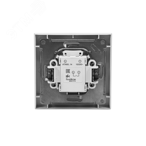 ATLASDESIGN ВЫКЛЮЧАТЕЛЬ карточный с подсветкой, 10А, без задержки отключения, механизм, БЕЛЫЙ - фото 6