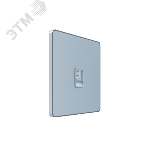 Изображение товара Розетка информационная С/У RJ-45 кат.5e, Стальное небо , Systeme Infinity (шт)