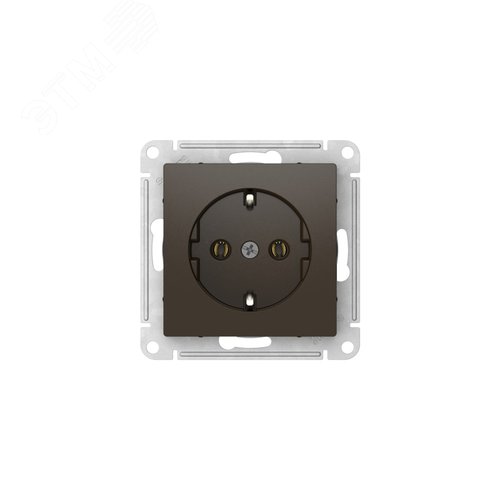 ATLASDESIGN РОЗЕТКА с заземлением, 16А, быстрозажимные клеммы, МОККО - фото 4