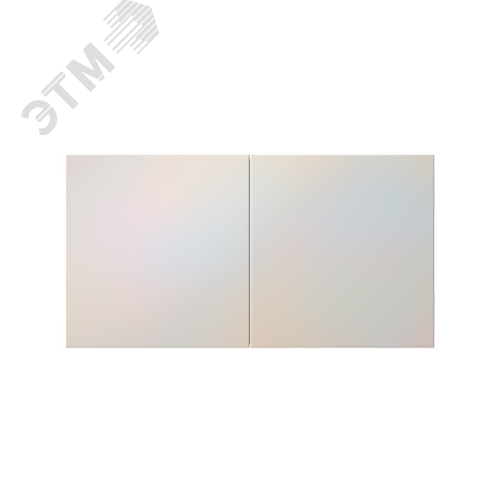 Розетка ATLASDESIGN двойная с заземлением со шторками сдвижная крышка 16А в сборе жемчуг - фото 2