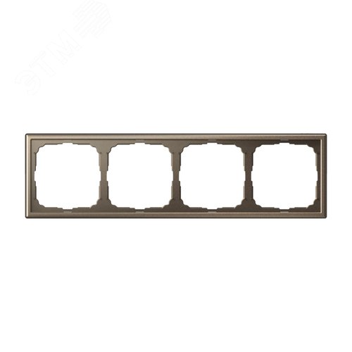 ARTGALLERY рамка 4-постовая, универсальная, мокко - фото 1