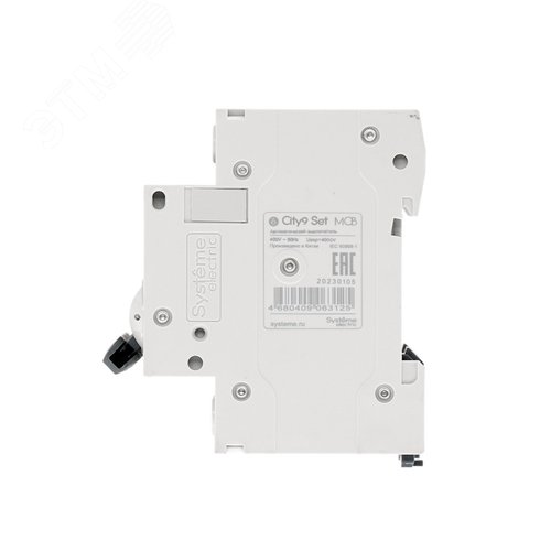 Выключатель автоматический трехполюсный 16А B 4.5kA 400В City9 Set - фото 4