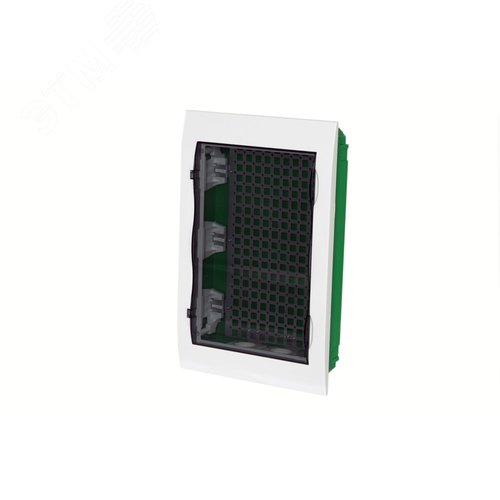 Корпус встраиваемый с прозрачной дверью 3ряд/36мод 2 розетки City9 Box IT к - фото 5