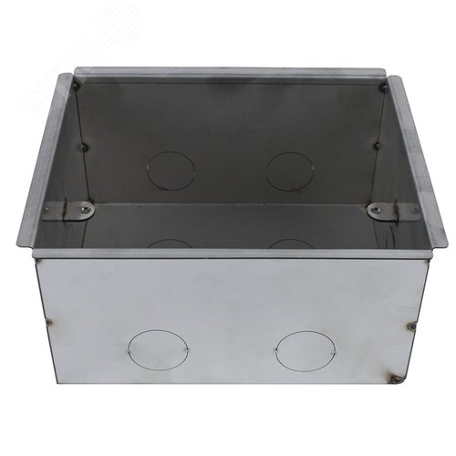 Изображение товара Коробка MultiDeS монтажная для бетонных полов для люка на 8 модулей СТАЛЬ (шт)