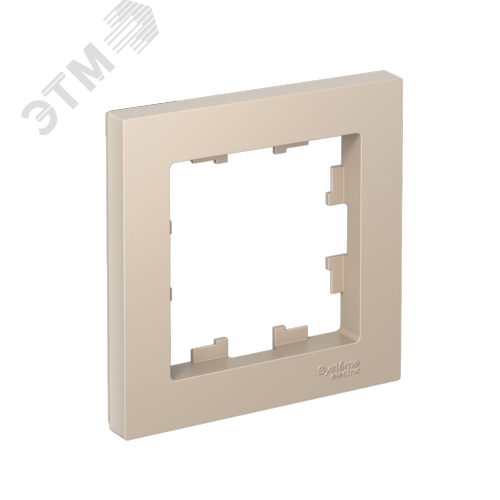 Изображение товара ATLASDESIGN рамка однопостовая, ПЕСОЧНЫЙ (шт)