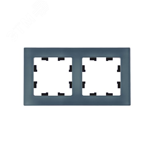 ATLASDESIGN NATURE 2-постовая РАМКА, НАТУРАЛЬНОЕ СТЕКЛО, ГРИФЕЛЬ - фото 3