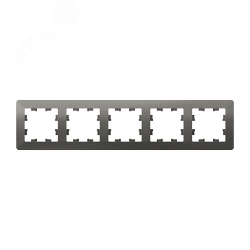 ATLASDESIGN AIR 5-постовая РАМКА, СТАЛЬ/дымчатый черный - фото 2