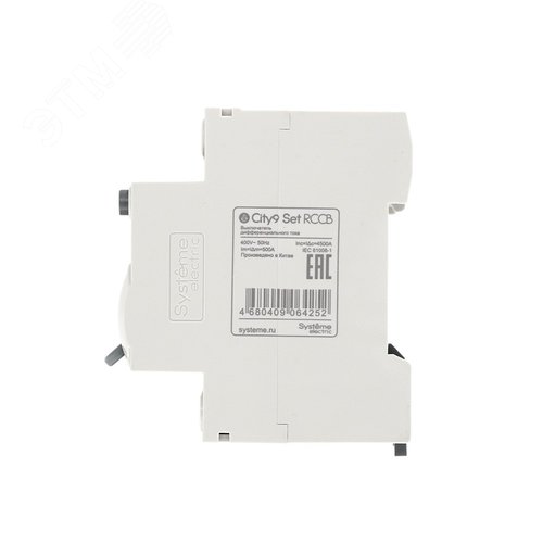 Выключатель дифференциального тока (ВДТ) 40А 4P 30мА Тип-AC 400В City9 Set - фото 4