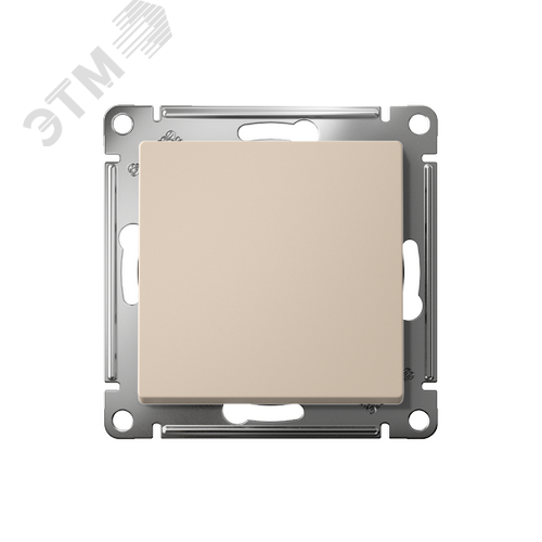 ATLASDESIGN переключатель перекрестный, сх.7, 10АХ, механизм, ПЕСОЧНЫЙ - фото 2