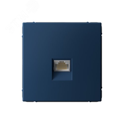 Изображение товара ARTGALLERY РОЗЕТКА компьютерная RJ45, кат. 5е, механизм, АКВАМАРИН (шт)