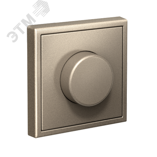 ARTGALLERY светорегулятор (диммер) повор-нажим, LED, RC, 400Вт, механизм, шампань - фото 4