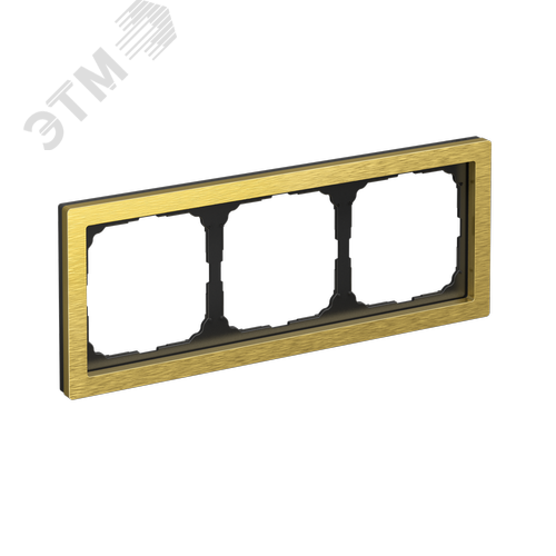 ARTGALLERY PURE 3-постовая РАМКА, МЕТАЛЛ ЗОЛОТО - фото 1