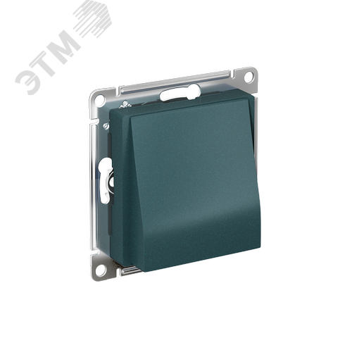 Вывод кабеля ATLASDESIGN механизм изумруд - фото 1