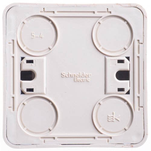 ЭТЮД Выключатель двухклавишный наружный с подсветкой Сосна - фото 4