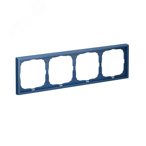 ARTGALLERY рамка 4-постовая, универсальная, аквамарин - фото 2