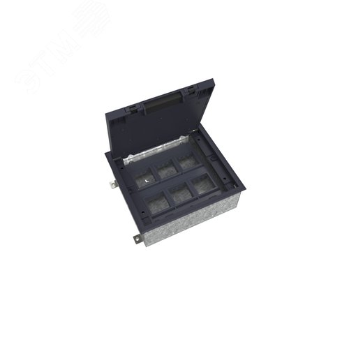 Изображение товара Люк MultiDeS на 12 модулей IP40 для бетонных полов с монтажной коробкой тип MDK10 (шт)