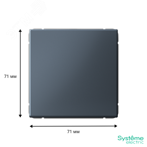 ARTGALLERY 1-клавишный ПЕРЕКЛЮЧАТЕЛЬ, 10АХ, механизм, быстрозажимные клеммы, ГРИФЕЛЬ - фото 6
