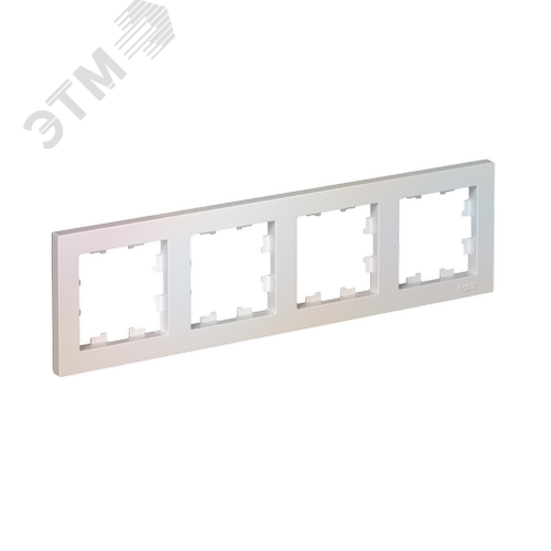 Изображение товара Рамка четырехпостовая ATLASDESIGN универсальная жемчуг (шт)