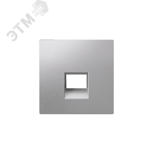 ATLASDESIGN НАКЛАДКА для информационных функций типа Keystone, АЛЮМИНИЙ - фото 2