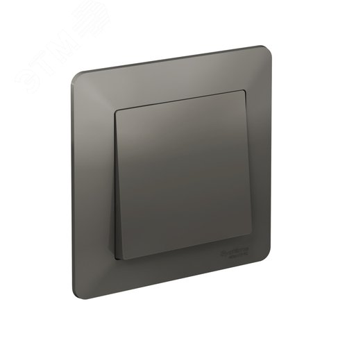 ATLASDESIGN AIR 1-постовая РАМКА, СТАЛЬ/дымчатый черный - фото 3