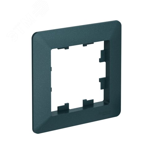 ATLASDESIGN AIR 1-постовая РАМКА, ИЗУМРУД/дымчатый черный - фото 4